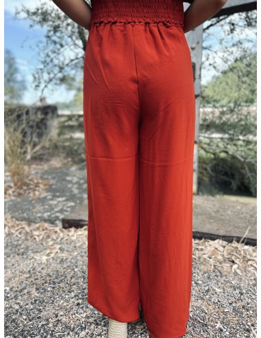 Pantalon bicolor pinza