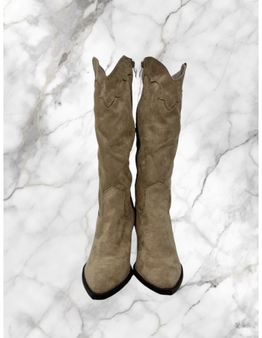 Bota alta antelina cowboy