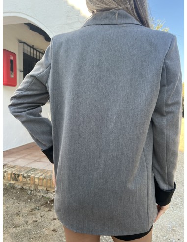Blazer puño polipiel