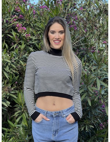 Jersey crop rayas c/perkins
