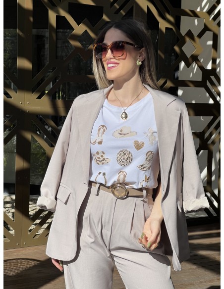 Camiseta m/corta cowboy