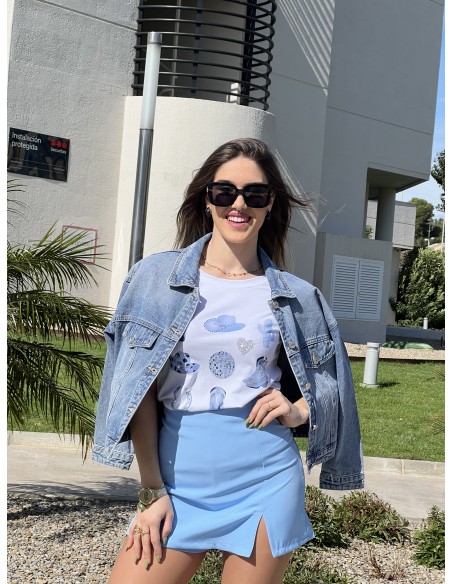 Camiseta m/corta cowboy