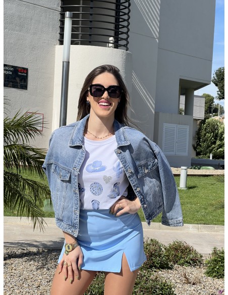 Camiseta m/corta cowboy