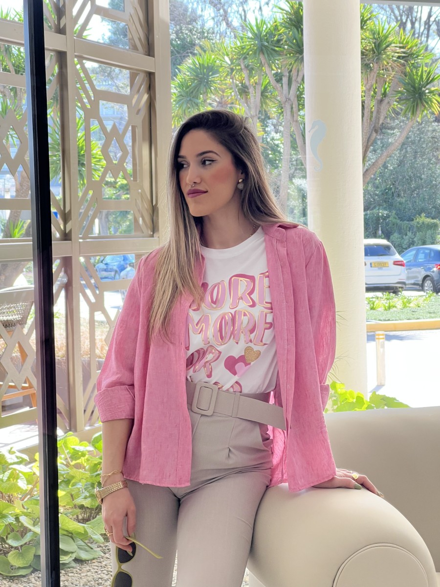 Camiseta m/corta MORE AMOUR POR FAVOR 2