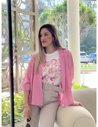 Camiseta m/corta MORE AMOUR POR FAVOR