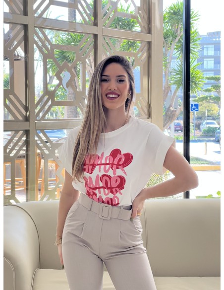 Camiseta M/corta AMOR