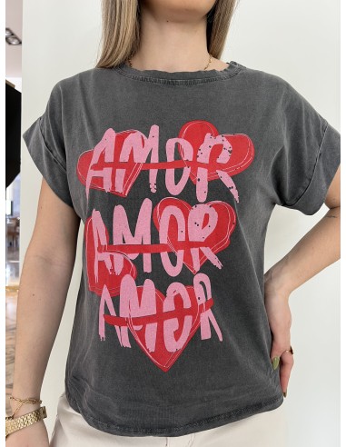 Camiseta M/corta AMOR