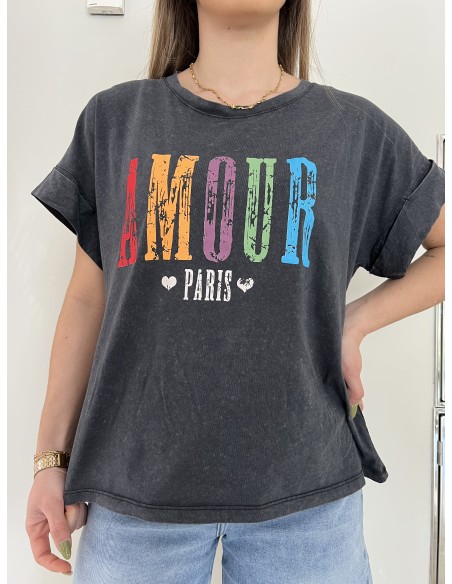 Camiseta M/corta AMOUR colores