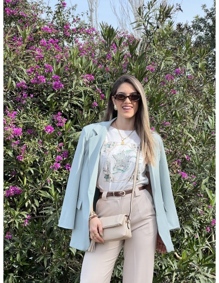 Camiseta estampado estrella