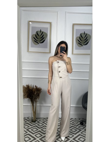 Mono palabra de honor botones dorados