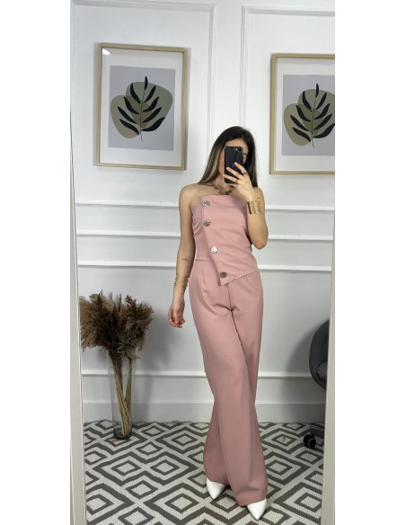 Mono palabra de honor botones dorados