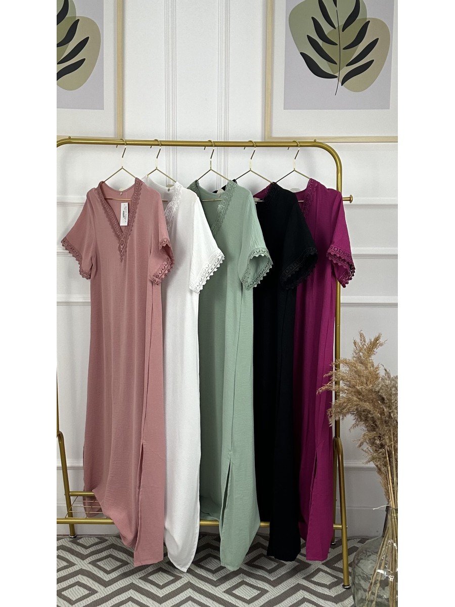 Vestido midi encaje 2