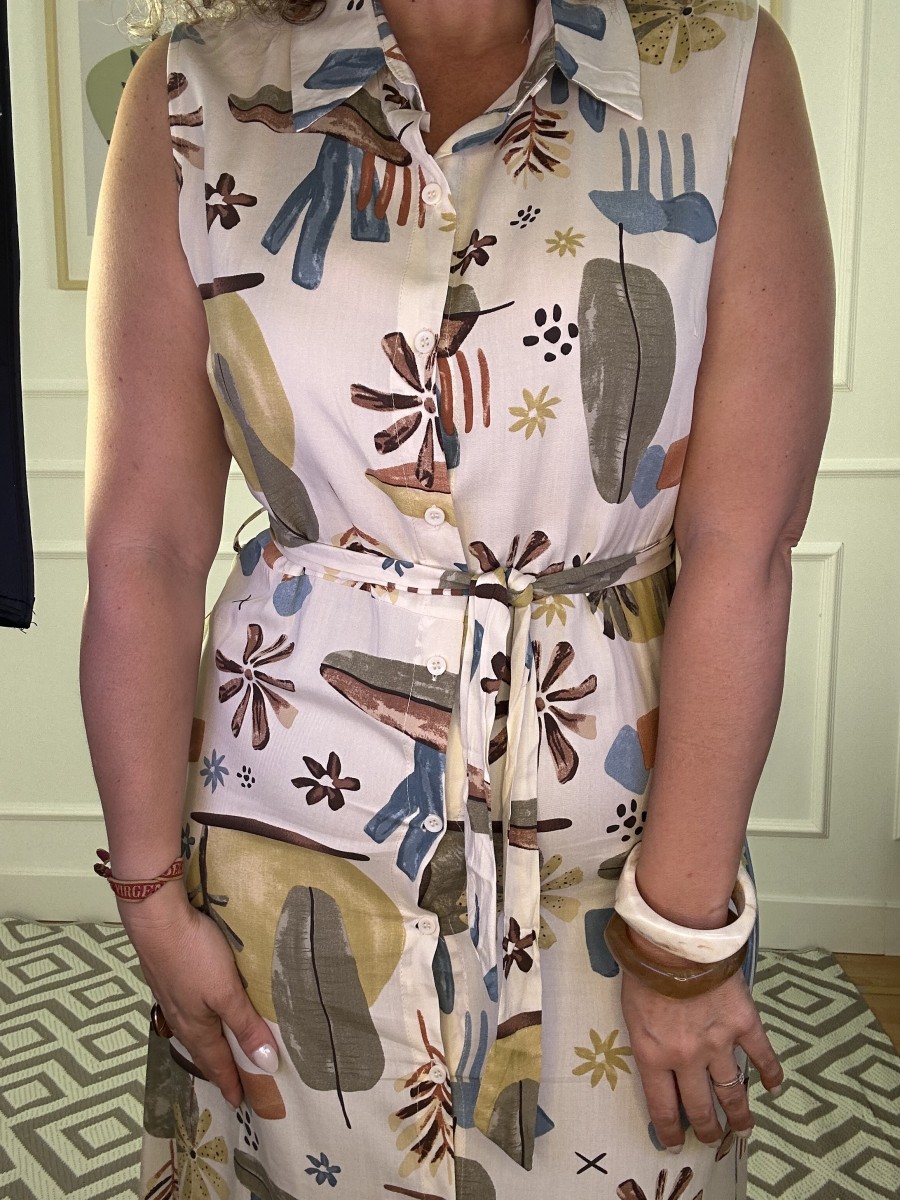 Vestido camisero cactus 2