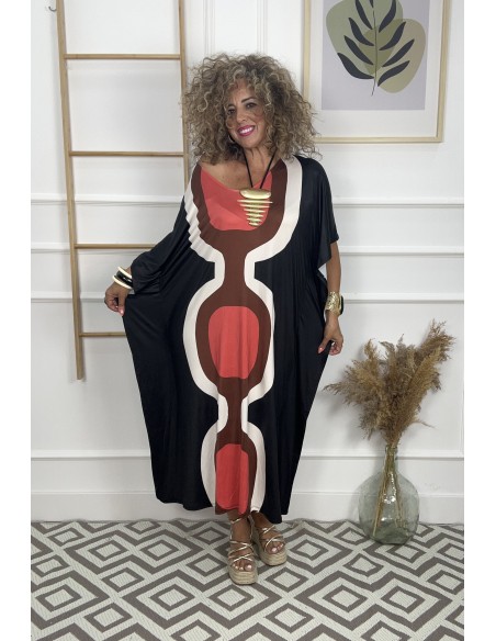 Vestido lycra fria estampado