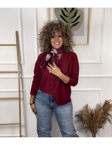 Blusa VIOLETA+pañuelo