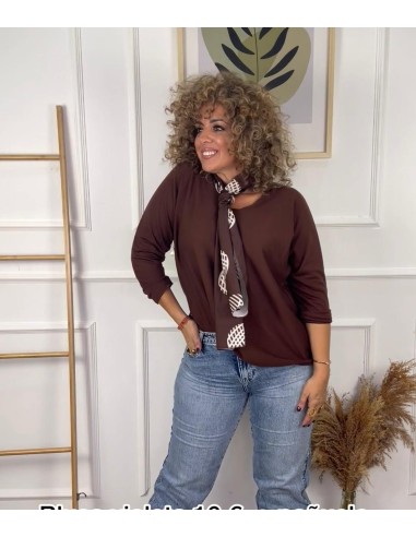 Blusa VIOLETA+pañuelo