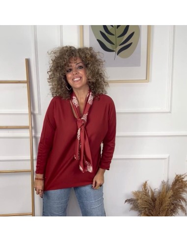 Blusa VIOLETA+pañuelo