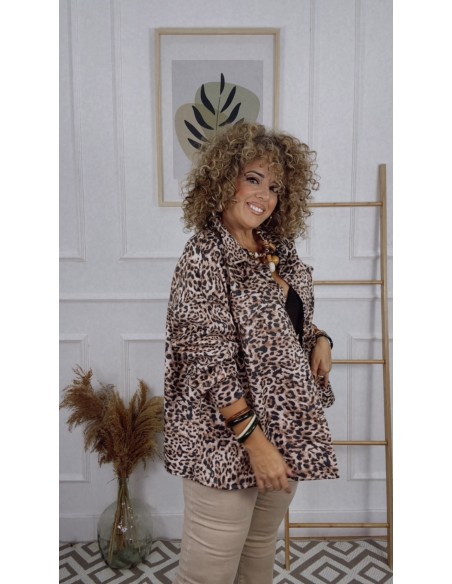 Cazadora ANIMAL PRINT