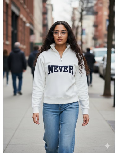 Sudadera NEVER