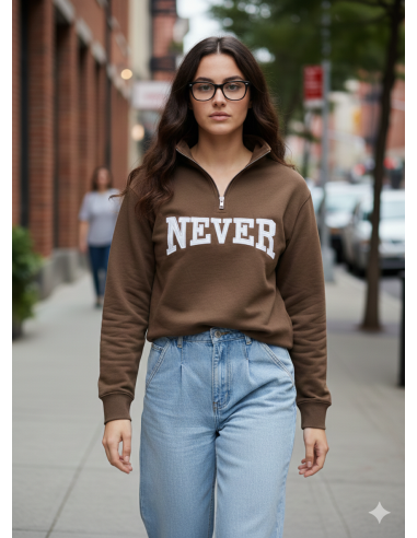 Sudadera NEVER