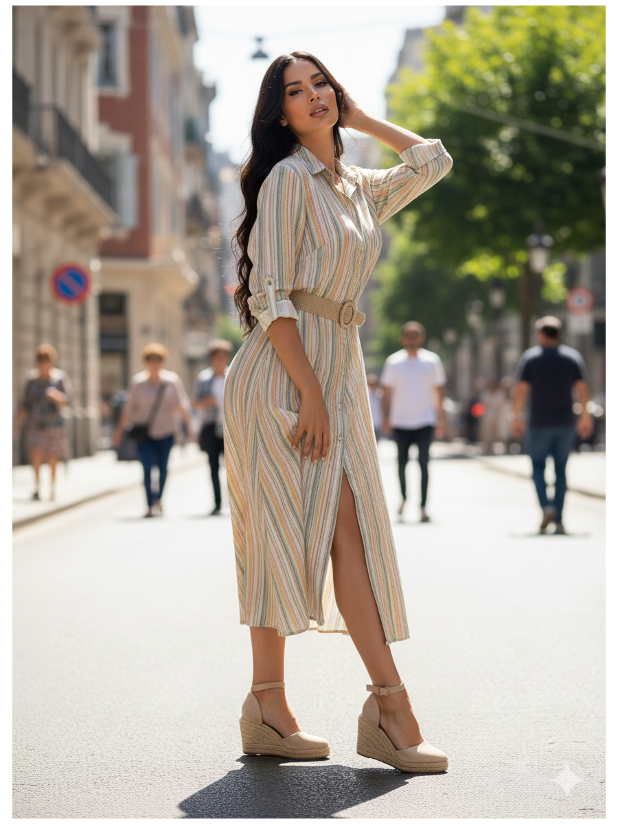 Vestido + Cinturon BERTA 2