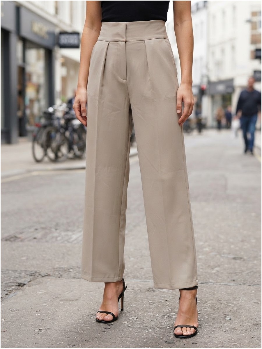 Pantalon pliegue MIRIAM