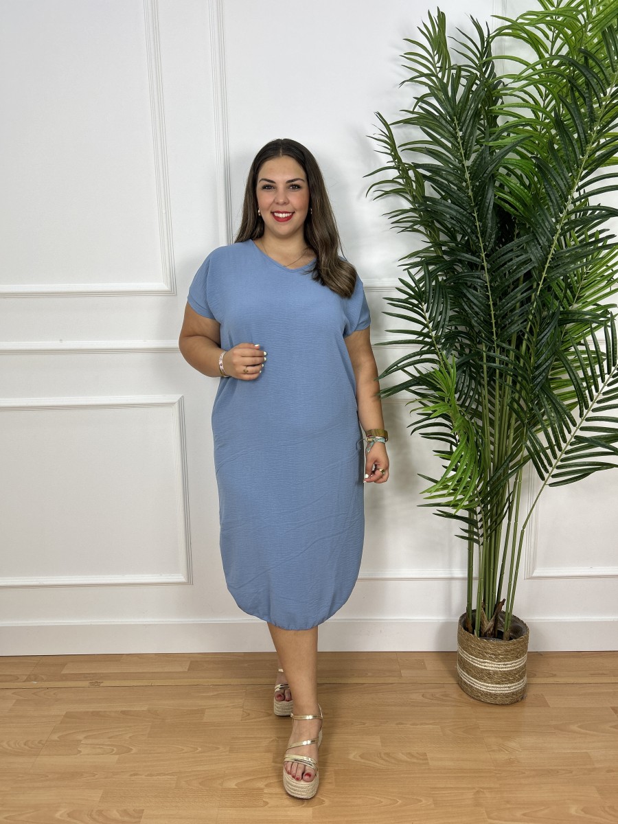 Vestido largo fluido