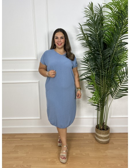 Vestido largo fluido