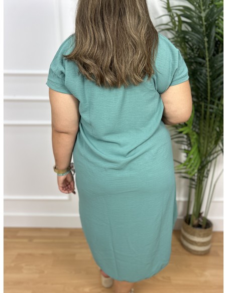 Vestido largo fluido