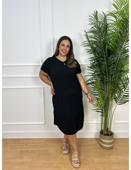 Vestido largo fluido