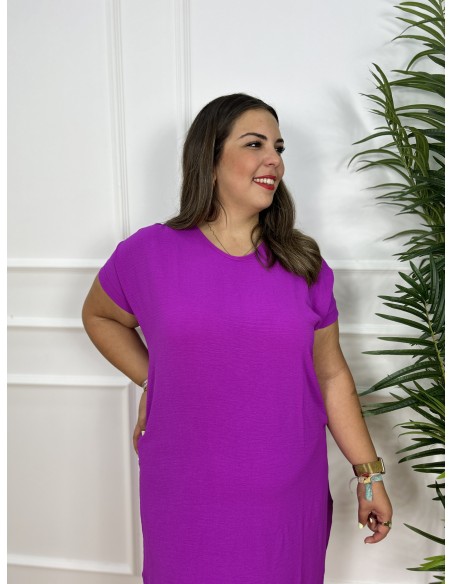 Vestido largo fluido